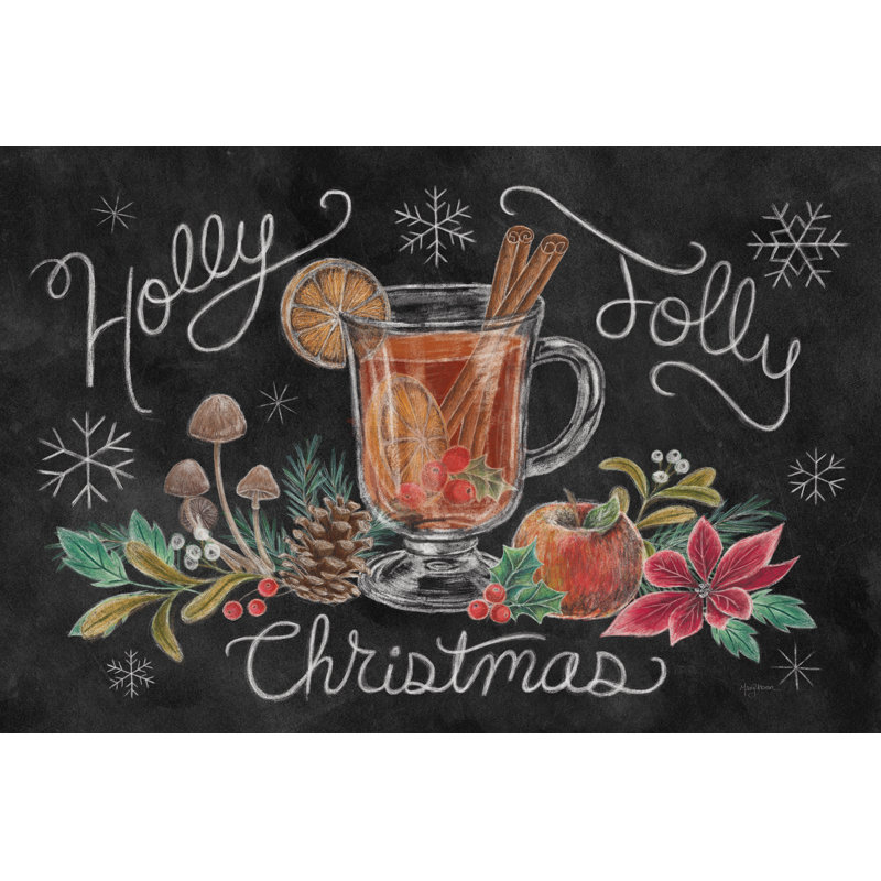 Craie de Noël VII, H 12 po x l 18 po
