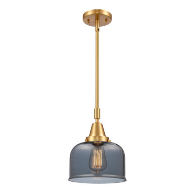Luminaire suspendu 1 lumière à une cloche