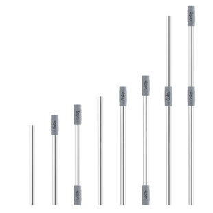 Final Touch Stainless Steel Reusable Straws