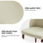 Chaise de salle à manger ergonomique Kanalu-98582705