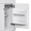 Meuble-lavabo de 30 pouces avec lavabo en céramique, armoire de salle de bain simple moderne avec 2 portes et une tablette, portes à fermeture douce-1756010548