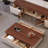 Simple coffee table TV cabinet combination