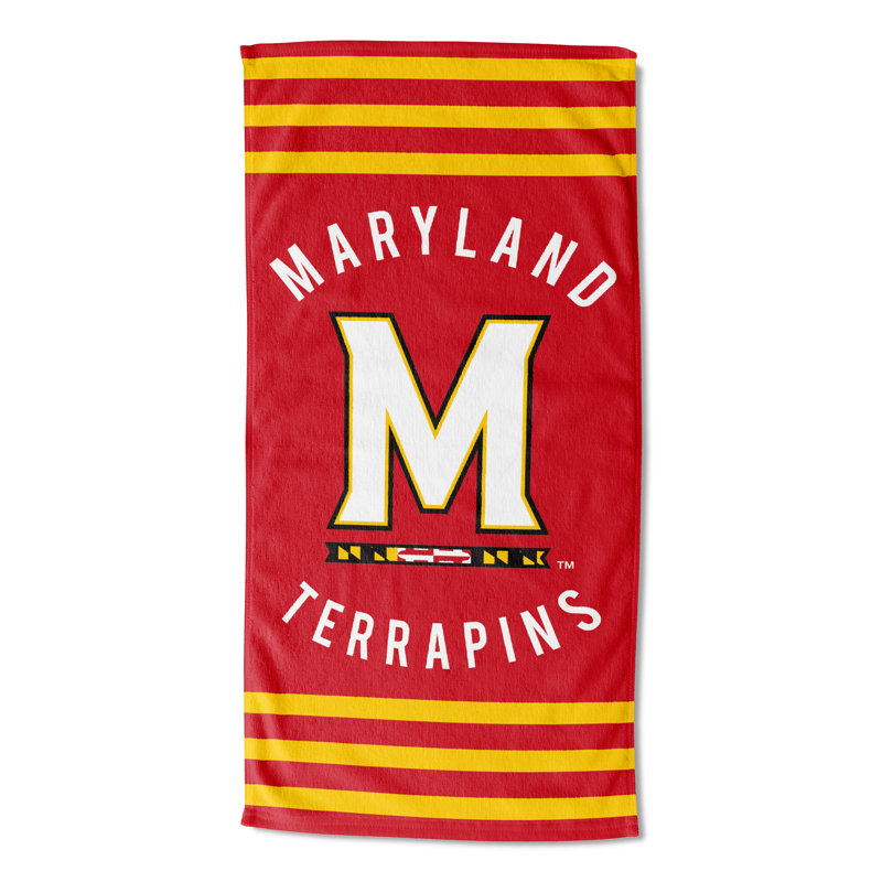 Cotton Blend Lightweight Beach Towel, University of Maryland, College Park