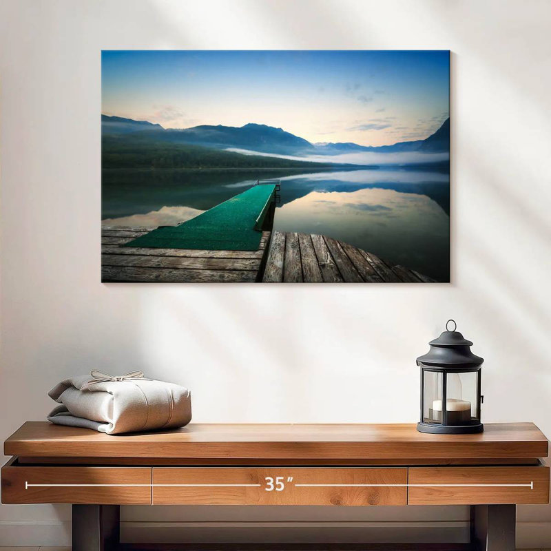 Quai du lac Alvord, H 16 po x l 24 po