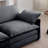 Corduroy Upholstered Ottoman Footstool, Compatible With 2/3/4 Seater Sofas-1461662883