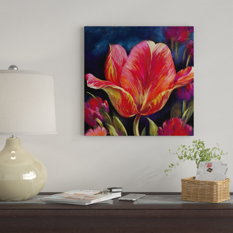«Charisma», reproduction sur toile, H 18 po x l 18 po x P 1,5 po, Toile tendue, Pas de tapis
