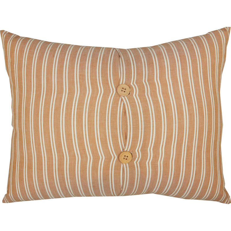 Cotton Reversible Throw Pillow