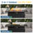 Wicker 8 Piece Rattan Sectional Seating Group With Cushions-102095817