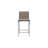 Misa Upholstered Counter Stool with Metal Frame-576239165-576239163