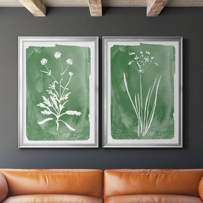 " Green Botanical I Premium " 2 - Pieces
