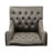 Danni-Lee Tufted High Back Accent Chair Club Chair Upholstered Chair Wingback Chair Living Room Chair-1628536783
