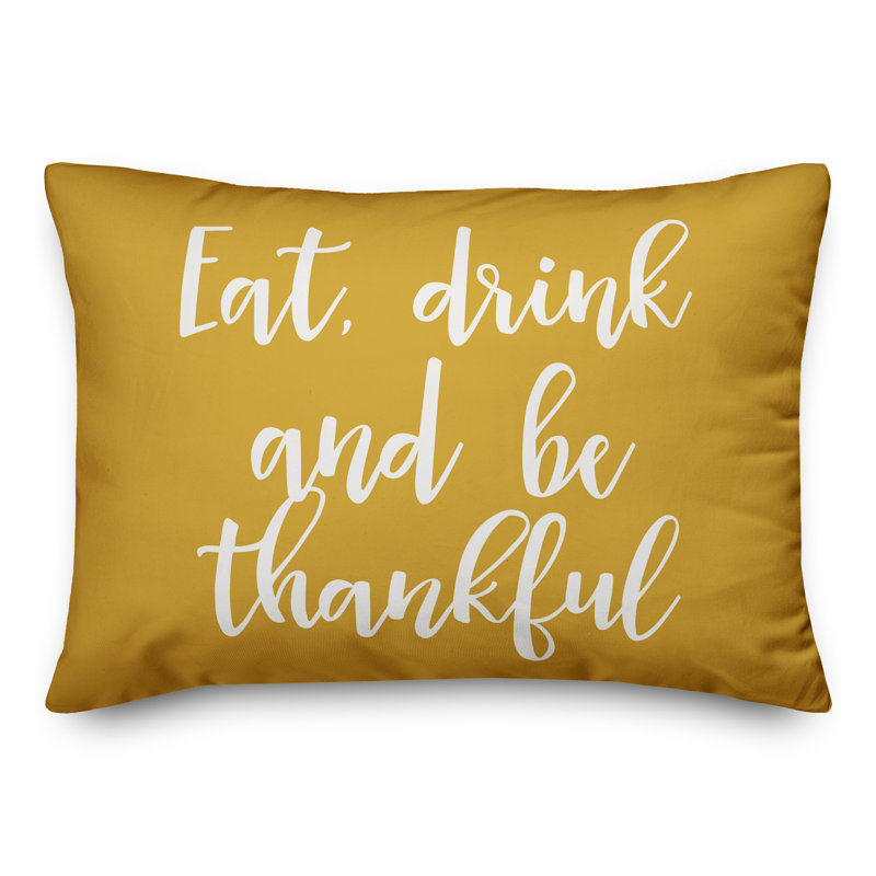 Mustard Yellow Cotton Lumbar Throw Pillow