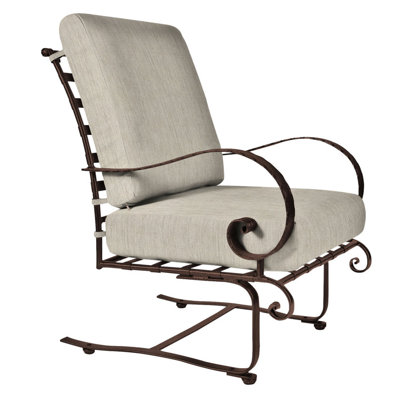 Classico Outdoor Lounge Chair, Copper Creek, Sash Denim