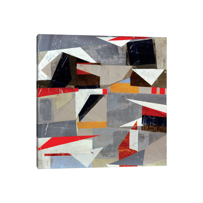 Marina - Painting on Canvas, Wrapped Canvas, 45.72 cm H x 45.72 cm W x 1.91 cm D
