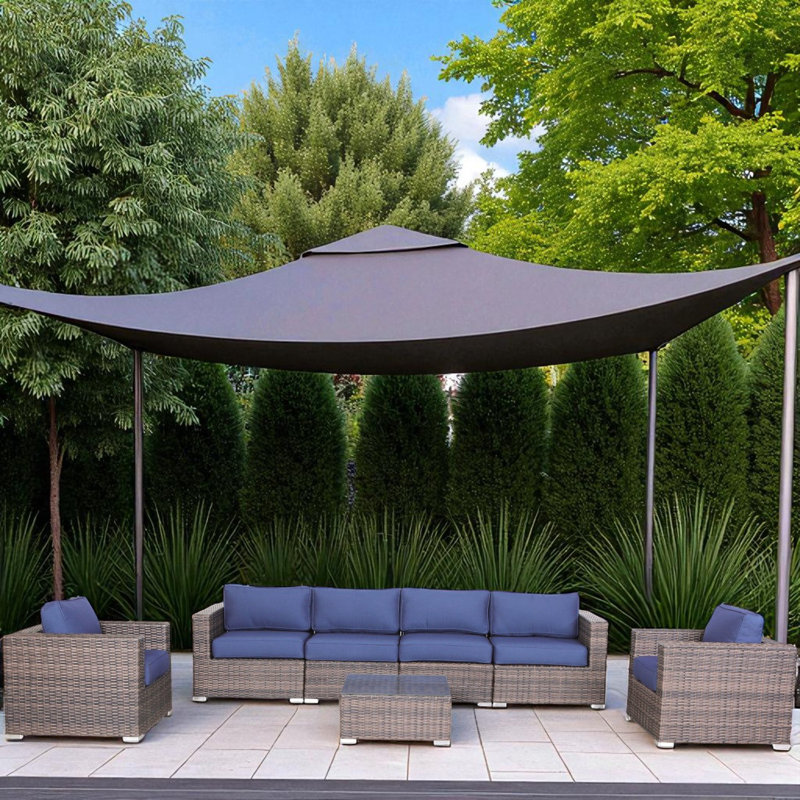 Ensemble de conversation modulaire 7 pièces avec coussins Sunbrella Minnesota