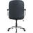 Soho Flip Armrest Mid-back Leather Chair
