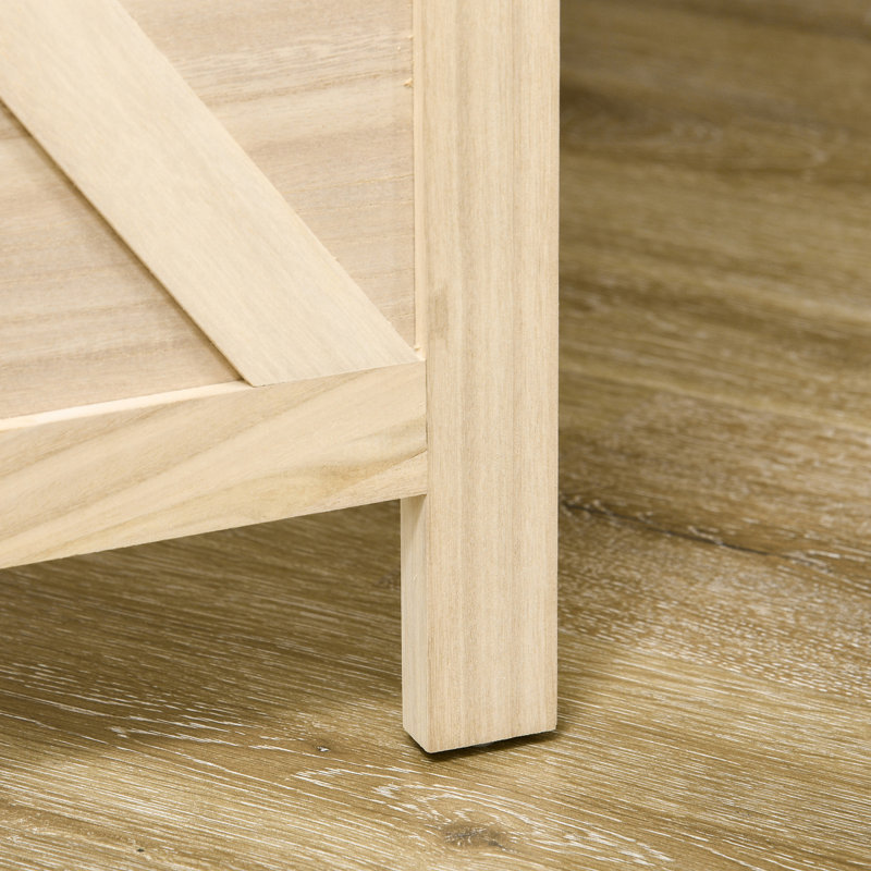 Paravent en bois massif P 0,75 po Bergman, 4