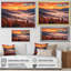 Tennessee Great Smoky Mountains Sunset II - Tennessee, art mural sur toile-1484097069-1512856181-1484097068