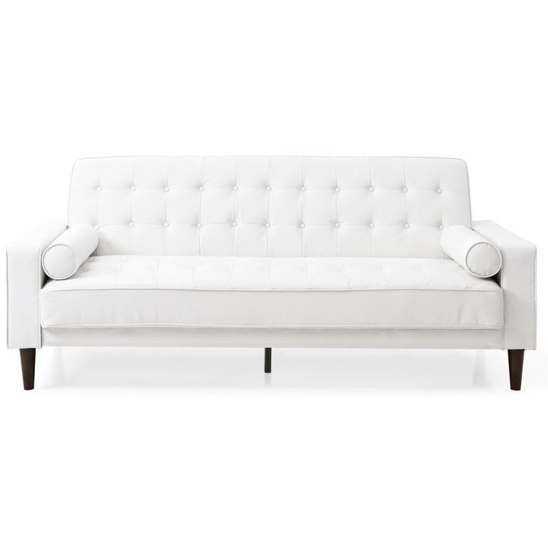 Lit blanc G847a-s, espace de détente rempli de mousse, fabriqué en polyuréthane, 85 po Profondeur, 34 largeurs, 30 zones de tranquillité, rembourré, 86,1 33,68 30,05