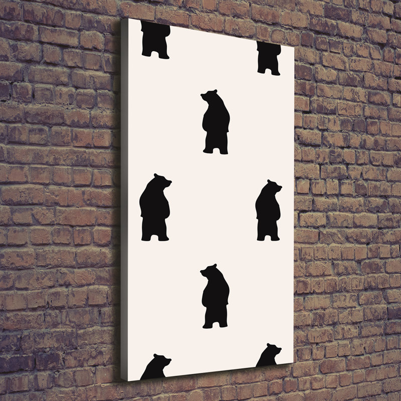 Bears - Wrapped Canvas Print