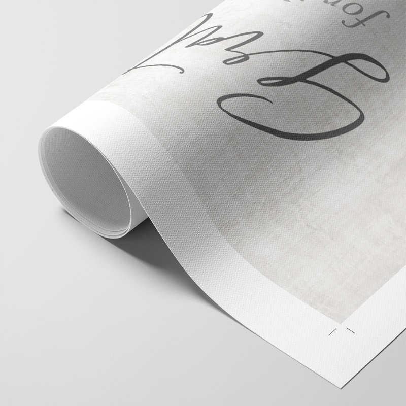 Grateful for the Small Things - Impression sur toile seulement - NON-CADRE, H 60 po x l 40 po