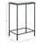 Bertillo Glass Top End Table