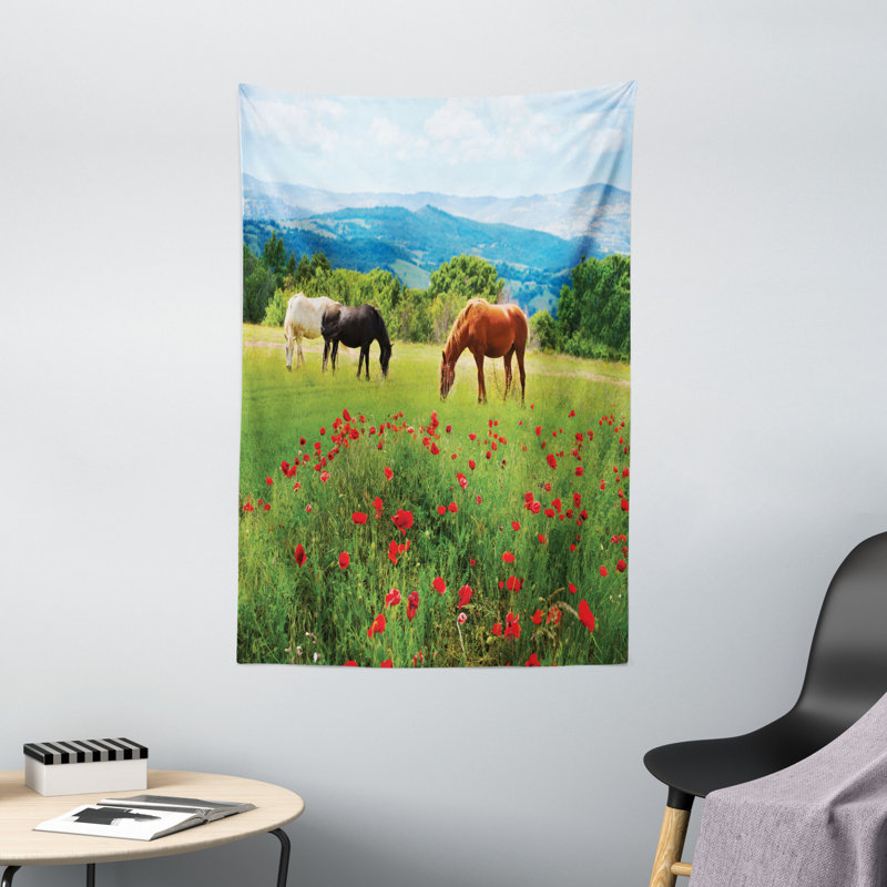 Tapisserie en polyester, H 60 po x l 40 po