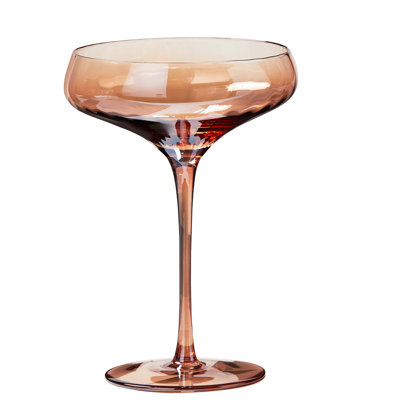 Chelsea Iridscent Optic Coupe Glass