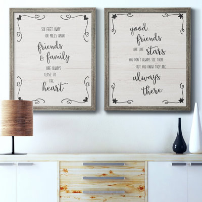 Cadre photo, ensemble d'art textuel sur toile