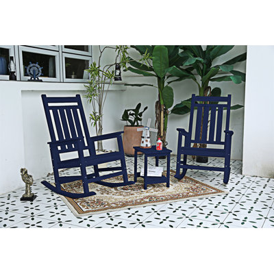3-Piece Rocking Chair Set