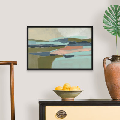 Pastel Plane I by Jennifer Goldberger - Painting Print
