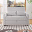 2 Seater Linen Sofa Bed-1414258512