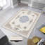 Tapis de couloir élégant 2,6 x 9,8 pi - 100% polyester, poils de 0,04 po | Pois antibactérien et antidérapant en feutre de PVC | Lavable à la machine, impression numérique 3D | Parfait pour les vestibules et les espaces de vie-57876803