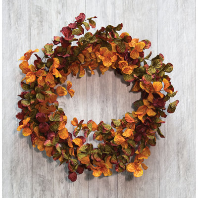 Faux Eucalyptus 22'' Wreath
