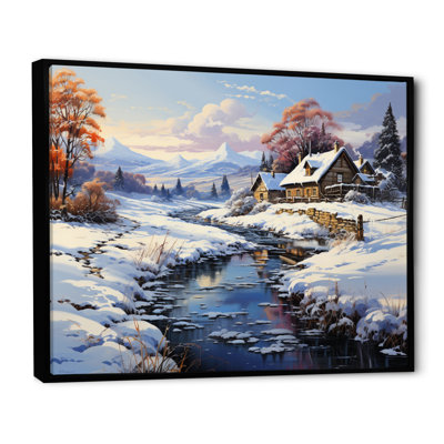 Winter Country Charm Landscape I