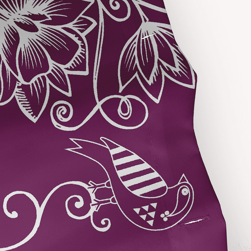 Rideau de douche Everill, Mauve