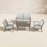 Leigh 4 - Person Patio Conversation Set with Cushions