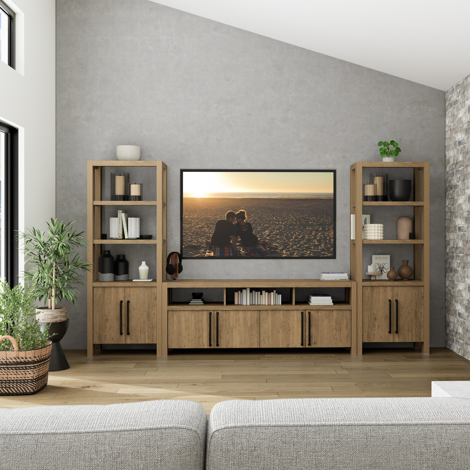 Laroche 28" Oak Bookcase
