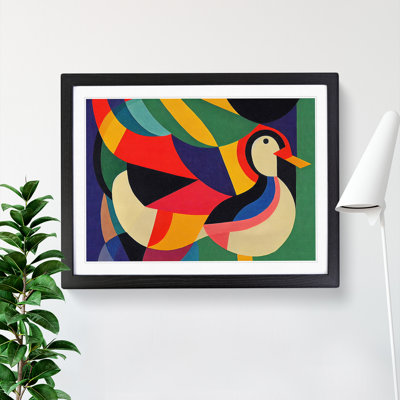 Unforgettable Abstract Duck - Framed Print