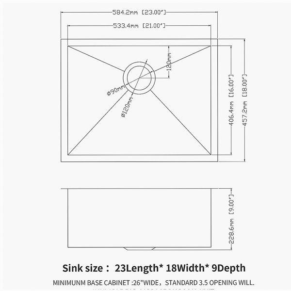 Dimensions du produit