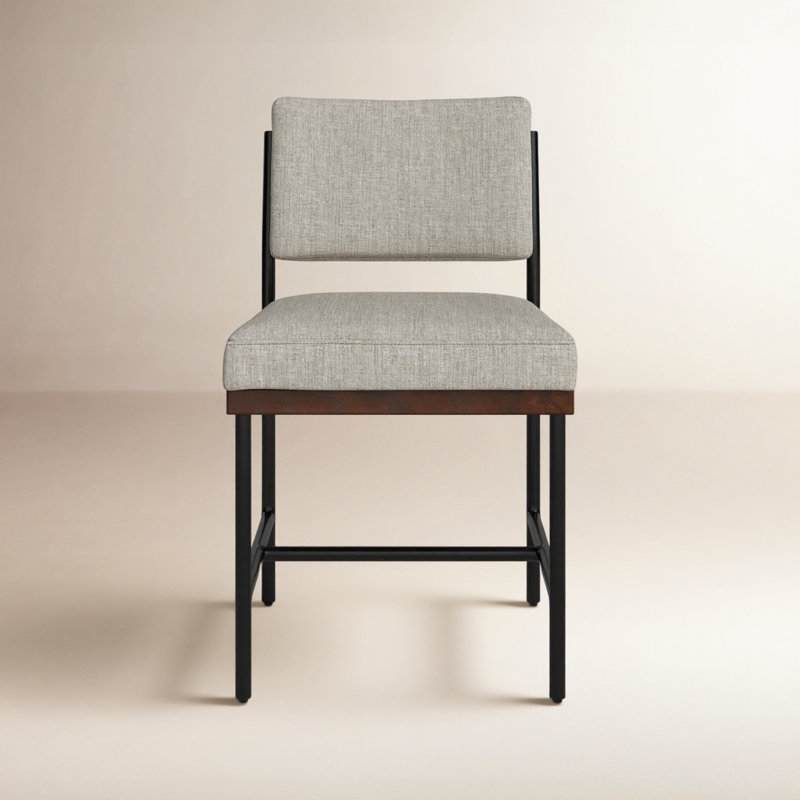 Popovich Dining Chair-Savile Flannel, Gray