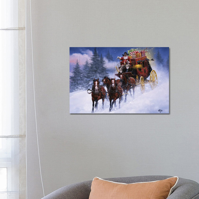 Nicks Express by Jack Sorenson - Wrapped Canvas Print, 45.72cm H x 66.04cm W x 1.905cm D