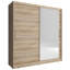 Darbonne 2 Door Solid + Manufactured Wood Wardrobe-59905227-121605360