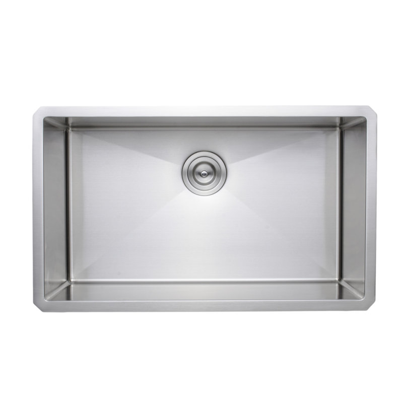 New Chef’s 30'' L Undermount Single Bowl Stainless Steel Kitchen Sink