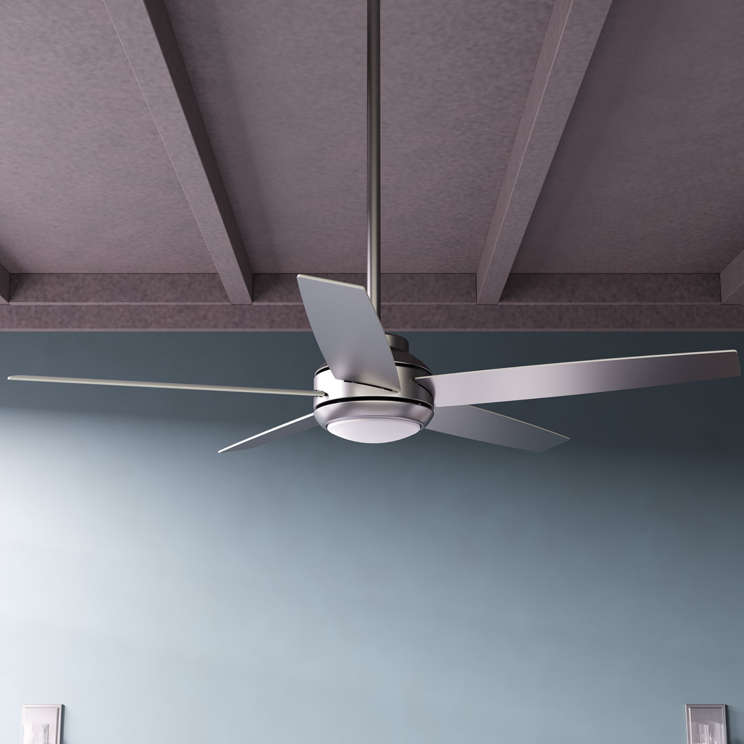 52" Zayden 5 - Blade Ceiling Fan With Lights and Remote Hunter Fan 