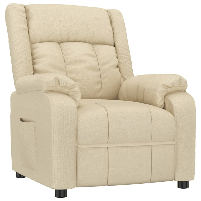 Jasana Manual Recliner, Cream
