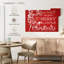 Tableau noir «Merry Christmas» - rouge-553600550
