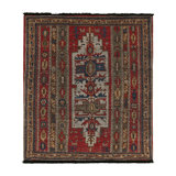 Burano Hand Knotted Wool Geometric Area Rug
