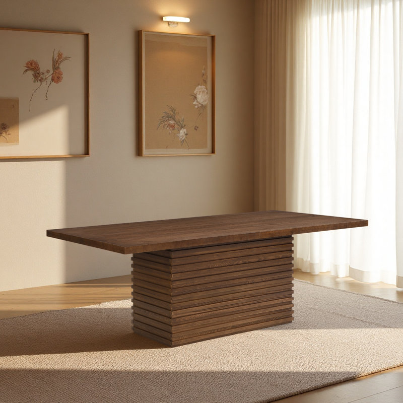 Rectangular 84-inch Dining Table, Walnut