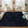 Kamry Faux Fur Abstract Indoor Rug